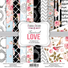 Charger l'image dans la galerie, Bloc Papier Sensual Love 20x20cm - Fabrika Decoru