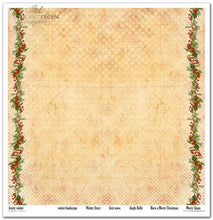 Charger l'image dans la galerie, Bloc Papier 30x30 "Joyeux Noël" - ITD Collection (SLS-066)