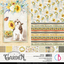 Charger l'image dans la galerie, Bloc à motifs de "FarnHouse Garden" 12"x12" (CBT063)