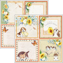 Charger l'image dans la galerie, Bloc à motifs de "FarnHouse Garden" 12"x12" (CBT063)