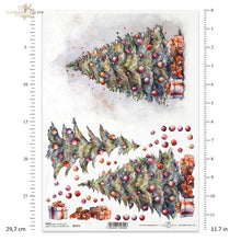 Charger l'image dans la galerie, Feuille de riz A4 ITD Collection Sapin