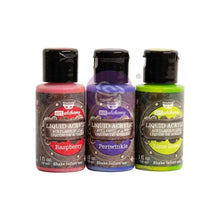 Charger l'image dans la galerie, Coffret acryliques fluides « Juicy » ÉDITION LIMITÉE – Finnabair Art Alchemy, 3 × 30 ml (969929)