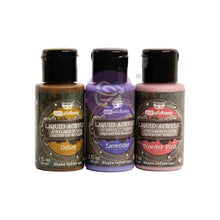 Charger l'image dans la galerie, Acryliques fluides Sentimental Finnabair 969950 : Ochre, Lavender et Powder Pink