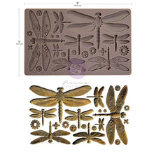 Charger l'image dans la galerie, Moule silicone « Machine Dragonflies » 12,7 × 20,3 cm - Finnabair Prima (951412)