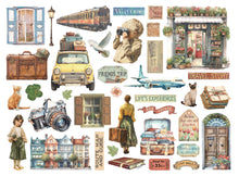 Charger l'image dans la galerie, Die Cuts "Art of Travelling" (26pcs) - Stamperia (DFLDC110)