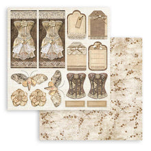Charger l'image dans la galerie, Bloc papier "Old Lace" 20x20 cm - Stamperia (SBBS116)