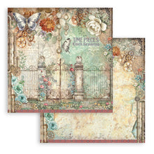 Charger l'image dans la galerie, Bloc 20x20 "Gardens of Time" - Stamperia (SBBS141)