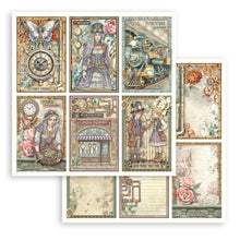 Charger l'image dans la galerie, Bloc 20x20 "Gardens of Time" - Stamperia (SBBS141)
