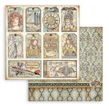 Charger l'image dans la galerie, Bloc Papier 15x15 cm "Sir Vagabond Aviator" - Stamperia (SBBXS18)