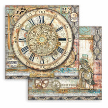 Charger l'image dans la galerie, Bloc Papier 15x15 cm "Sir Vagabond Aviator" - Stamperia (SBBXS18)