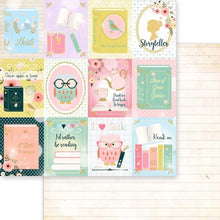 Charger l'image dans la galerie, Bloc papier 20x20 cm « Book Lover » - Memory Place (MP-61172)