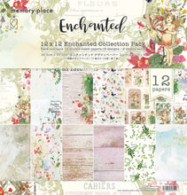 Charger l'image dans la galerie, Bloc Papier Enchanted 30x30 cm - 12 Feuilles - Memory Place - DESTOCKAGE