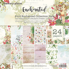 Charger l'image dans la galerie, Bloc Papier Enchanted 15x15 cm - 24 Feuilles - Memory Place - DESTOCKAGE