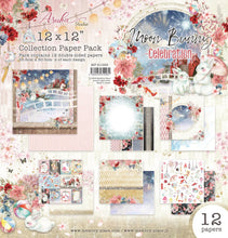 Charger l'image dans la galerie, Bloc Papier 30x30 cm Moon Bunny Celebration - Asuka Studio