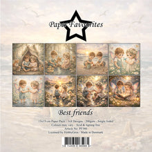 Charger l'image dans la galerie, Bloc Papier 15x15 cm "Best Friends" - Paper Favourites (PF580)