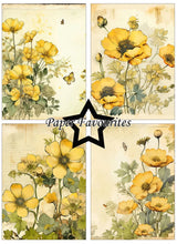 Charger l'image dans la galerie, Bloc Papier A6 "Buttercup" - Paper Favourites (PFA573)
