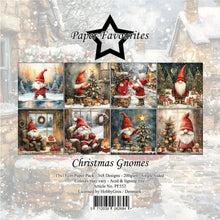 Charger l'image dans la galerie, Bloc de papier 15x15 cm Gnomes de Noël - Paper Favourites (PF552)