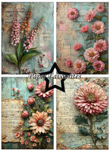 Charger l'image dans la galerie, Bloc Papier A6 "Flower Journal" - Paper Favourites (PFA570)