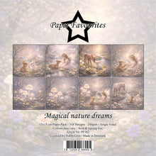Charger l'image dans la galerie, Bloc Papier 15x15 cm "Magical Nature Dreams" - Paper Favourites (PF582)