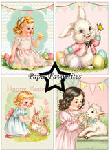 Charger l'image dans la galerie, Bloc de papier A6 "Vintage Easter" - Paper Favourites (PFA612)