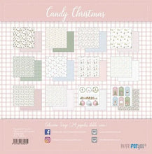 Charger l'image dans la galerie, Bloc Papier 15x15 « Candy Christmas » Mini (24 feuilles) PFY-13823 - Paper for You