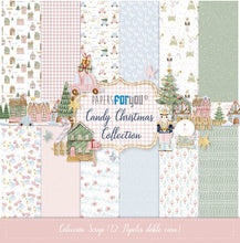 Charger l'image dans la galerie, Bloc Papier 30x30 « Candy Christmas » (12 feuilles) PFY-13807 - Paper for You