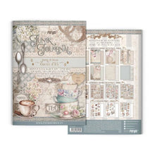 Charger l'image dans la galerie, Junk Journal Home Deco Coffee Tea A4 Papers For You PFY-16136 - couverture recto verso
