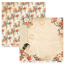 Charger l'image dans la galerie, Bloc "Lady in Japan" 30x30 cm - ScrapBoys (SB-LAJA-08)
