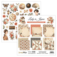 Charger l'image dans la galerie, Bloc Lady in Japan 30x30 cm - ScrapBoys