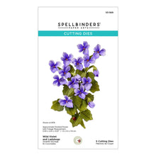 Charger l'image dans la galerie, Matrice Wild Violet and Ladybugs - The Poet's Garden - Spellbinders - DESTOCKAGE