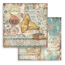 Charger l'image dans la galerie, Bloc Papier Lady Vagabond Lifestyle 30x30 cm - Stamperia (SBBL98)