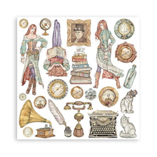 Charger l'image dans la galerie, Bloc Papier Lady Vagabond Lifestyle 30x30 cm - Stamperia (SBBL98)