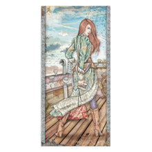 Charger l'image dans la galerie, Bloc Papier "Lady Vagabond Lifestyle" 15x30 cm - Stamperia (SBBV14)