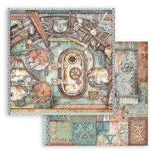 Charger l'image dans la galerie, Bloc Papier "Lady Vagabond Lifestyle" 20x20 cm (8x8") - Stamperia (SBBS49)