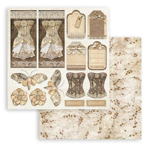 Charger l'image dans la galerie, Bloc papier "Old Lace" 20x20 cm - Stamperia (SBBS116)