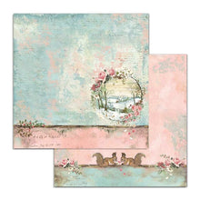 Charger l'image dans la galerie, Bloc Papier" Pink Christmas" 15x15 cm - Stamperia (SBBXS07)