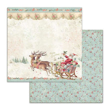 Charger l'image dans la galerie, Bloc Papier" Pink Christmas" 15x15 cm - Stamperia (SBBXS07)