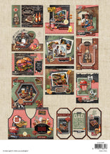 Charger l'image dans la galerie, Card making Paper Pad "BBQ Party" A4 - Studio Light (SL-ES-CMP27)