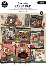 Charger l'image dans la galerie, Card making Paper Pad BBQ Party A4 - Studio Light