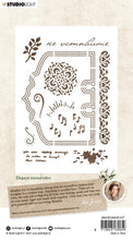 Charger l'image dans la galerie, Pochoir "Elegant Memorydex" de Studio Light - Jenine's Mindful Art (JMA-ES-MASK167)