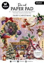 Charger l'image dans la galerie, Bloc de die cuts A5 - Fairy Christmas Studio Light