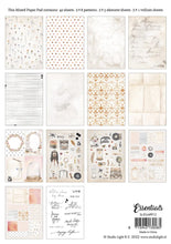 Charger l'image dans la galerie, Bloc papier Mixed Paper Pad A5 avec éléments et calque - 42 feuilles - Studio Light Essentials (SL-ES-MPP12)
