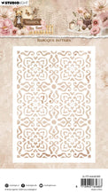 Charger l'image dans la galerie, Pochoir A6 "Baroque Pattern" Teddy's Tea Time - Studio Light (SL-TTT-MASK389)