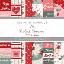 Charger l'image dans la galerie, Bloc Perfect Partners Love Always 20x20 cm de The Paper Boutique
