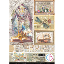 Charger l'image dans la galerie, bloc A4 "Wizard Academy" Ciao Bella (CBCL071)