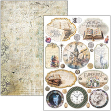 Charger l'image dans la galerie, bloc A4 "Wizard Academy" Ciao Bella (CBCL071)