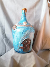 Charger l'image dans la galerie, "Navigate" - Dame Jeanne Décorative Marine Steampunk (pièce unique)