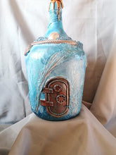 Charger l'image dans la galerie, "Navigate" - Dame Jeanne Décorative Marine Steampunk (pièce unique)