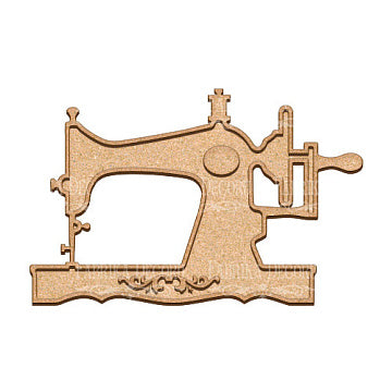 Machine à Coudre Bois à Décorer (FDDAB-181) - Fabrika Decoru - 30x19,5cm
