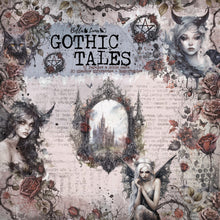 Charger l'image dans la galerie, Bloc Papier Gothic Tales 20x20 cm - Bella Luna Craft (BLC-0033/S)
